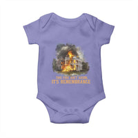 Juneteenth Ancestral Justice Baby Onesie This Fire Aint Arson It is Remembrance Black History - Wonder Print Shop