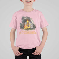 Juneteenth Ancestral Justice T Shirt For Kid This Fire Aint Arson It is Remembrance Black History - Wonder Print Shop