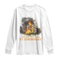 Juneteenth Ancestral Justice Long Sleeve Shirt This Fire Aint Arson It is Remembrance Black History - Wonder Print Shop