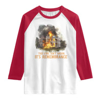 Juneteenth Ancestral Justice Raglan Shirt This Fire Aint Arson It is Remembrance Black History - Wonder Print Shop