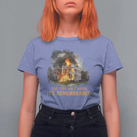 Juneteenth Ancestral Justice T Shirt For Women This Fire Aint Arson It is Remembrance Black History - Wonder Print Shop