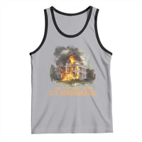 Juneteenth Ancestral Justice Tank Top This Fire Aint Arson It is Remembrance Black History - Wonder Print Shop