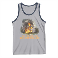 Juneteenth Ancestral Justice Tank Top This Fire Aint Arson It is Remembrance Black History - Wonder Print Shop