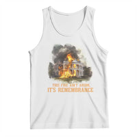 Juneteenth Ancestral Justice Tank Top This Fire Aint Arson It is Remembrance Black History - Wonder Print Shop
