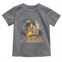 Juneteenth Ancestral Justice Toddler T Shirt This Fire Aint Arson It is Remembrance Black History - Wonder Print Shop