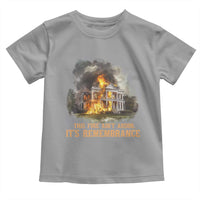 Juneteenth Ancestral Justice Toddler T Shirt This Fire Aint Arson It is Remembrance Black History - Wonder Print Shop