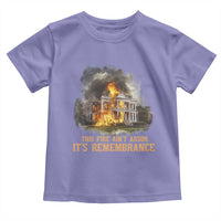 Juneteenth Ancestral Justice Toddler T Shirt This Fire Aint Arson It is Remembrance Black History - Wonder Print Shop