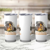 Juneteenth Ancestral Justice Tumbler Cup This Fire Aint Arson It is Remembrance Black History - Wonder Print Shop