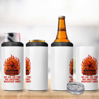 Harriet Tubman and Frederick Douglass 4 in 1 Can Cooler Tumbler We Are the Fire Our Ancestors Whispered About Juneteenth 1865 - Wonder Print Shop