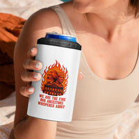 Harriet Tubman and Frederick Douglass 4 in 1 Can Cooler Tumbler We Are the Fire Our Ancestors Whispered About Juneteenth 1865 - Wonder Print Shop