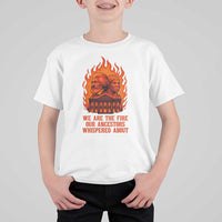 Harriet Tubman and Frederick Douglass T Shirt For Kid We Are the Fire Our Ancestors Whispered About Juneteenth 1865 - Wonder Print Shop