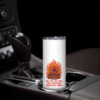 Harriet Tubman and Frederick Douglass Skinny Tumbler We Are the Fire Our Ancestors Whispered About Juneteenth 1865 - Wonder Print Shop