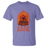 Harriet Tubman and Frederick Douglass T Shirt We Are the Fire Our Ancestors Whispered About Juneteenth 1865 - Wonder Print Shop
