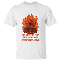 Harriet Tubman and Frederick Douglass T Shirt We Are the Fire Our Ancestors Whispered About Juneteenth 1865 - Wonder Print Shop