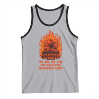 Harriet Tubman and Frederick Douglass Tank Top We Are the Fire Our Ancestors Whispered About Juneteenth 1865 - Wonder Print Shop