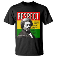 Respect Frederick Douglass T Shirt It Is Easier To Build Strong Children Empowerment - Wonder Print Shop