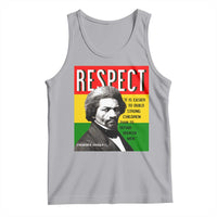 Respect Frederick Douglass Tank Top It Is Easier To Build Strong Children Empowerment - Wonder Print Shop