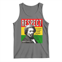 Respect Frederick Douglass Tank Top It Is Easier To Build Strong Children Empowerment - Wonder Print Shop
