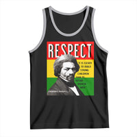Respect Frederick Douglass Tank Top It Is Easier To Build Strong Children Empowerment - Wonder Print Shop
