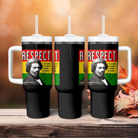 Respect Frederick Douglass Tumbler With Handle It Is Easier To Build Strong Children Empowerment - Wonder Print Shop