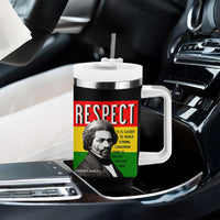 Respect Frederick Douglass Tumbler With Handle It Is Easier To Build Strong Children Empowerment - Wonder Print Shop