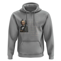 Vintage Frederick Douglass Hoodie It Is Easier To Build Strong Children Than To Repair Broken Men - Wonder Print Shop
