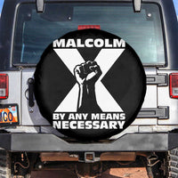 Malcolm X Power Fist Spare Tire Cover Civil Rights Leader Pride Bold Statement - Wonder Print Shop