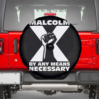 Malcolm X Power Fist Spare Tire Cover Civil Rights Leader Pride Bold Statement - Wonder Print Shop