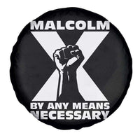 Malcolm X Power Fist Spare Tire Cover Civil Rights Leader Pride Bold Statement - Wonder Print Shop