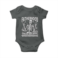 Rockin' Fatherhood Skeleton Baby Onesie Funny Dad Life Quote Gift for Father’s Day - Wonder Print Shop