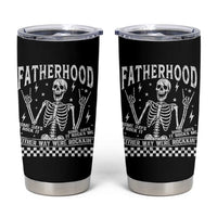 Rockin' Fatherhood Skeleton Tumbler Cup Funny Dad Life Quote Gift for Father’s Day - Wonder Print Shop