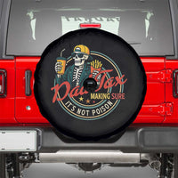 Funny Dad Tax Skeleton Spare Tire Cover Making Sure It’s Not Poison Retro Food Humor Fathers Day Gift - Wonder Print Shop