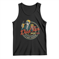 Funny Dad Tax Skeleton Tank Top Making Sure It’s Not Poison Retro Food Humor Fathers Day Gift - Wonder Print Shop