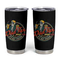 Funny Dad Tax Skeleton Tumbler Cup Making Sure It’s Not Poison Retro Food Humor Fathers Day Gift - Wonder Print Shop