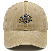 Because You Never Know When The Last One Is Washed Cotton Baseball Cap Rowdy Number 8 Racing Fans Memorial Tribute