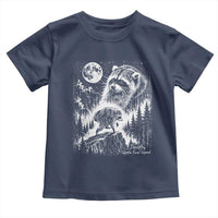 Jimothy Three Raccoon Moon Parody Wildlife Graphic Toddler T Shirt Vintage Seattle Feral Legend Trash Panda Meme
