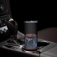Protect Our National Parks Funny Cryptid Society Vintage Graphic Skinny Tumbler Bigfoot Mothman Wendigo Where Legends Still Roam Free
