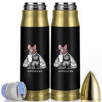 Mothma'am Pink Bow Cryptid Spooky Bullet Tumbler Funny Cute Coquette Mothman Legend Graphic