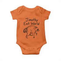 Jimothy Eat World Funny Music Parody Baby Onesie Viral Seattle Raccoon Trash Panda Meme