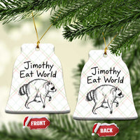 Jimothy Eat World Funny Music Parody Ceramic Ornament Viral Seattle Raccoon Trash Panda Meme