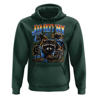 Jimothy the Raccoon Vintage 90s Bootleg Lightning Graphic Hoodie Viral Seattle Trash Panda