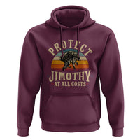 Protect Jimothy At All Costs Seattle Raccoon Hoodie Vintage Sunset Feral Trash Panda Legend Supporter