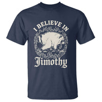 I Believe In Jimothy the Seattle Raccoon T Shirt Flaming Circle Vintage Feral Legend Trash Panda Supporter