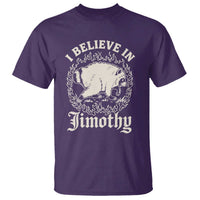 I Believe In Jimothy the Seattle Raccoon T Shirt Flaming Circle Vintage Feral Legend Trash Panda Supporter