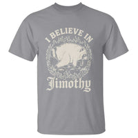 I Believe In Jimothy the Seattle Raccoon T Shirt Flaming Circle Vintage Feral Legend Trash Panda Supporter