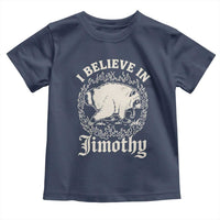 I Believe In Jimothy the Seattle Raccoon Toddler T Shirt Flaming Circle Vintage Feral Legend Trash Panda Supporter