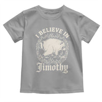 I Believe In Jimothy the Seattle Raccoon Toddler T Shirt Flaming Circle Vintage Feral Legend Trash Panda Supporter