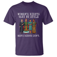 Womens Rights Vary By Style Feminists Historic Female Empowerment T Shirt Powerful Feminism Civil Rights Movement