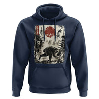 Jimothy the Raccoon Japanese Ukiyo-e Style Vintage Graphic Hoodie Viral Seattle Trash Panda Feral Legend Supporter
