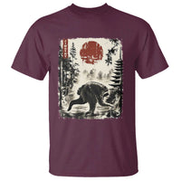 Jimothy the Raccoon Japanese Ukiyo-e Style Vintage Graphic T Shirt Viral Seattle Trash Panda Feral Legend Supporter